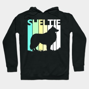 Cute Sheltie Silhouette Hoodie